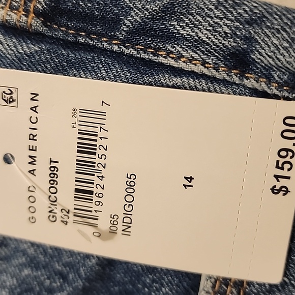 Final Sale❣️GOOD AMERICAN 90s icon indigo - Picture 6 of 10